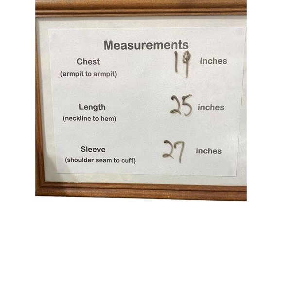 We The Free Size L Ribbed Cotton Navy Variegated Ivory Crochet Henley Top - Picture 10 of 10